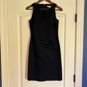 Banana Republic navy fitted dress